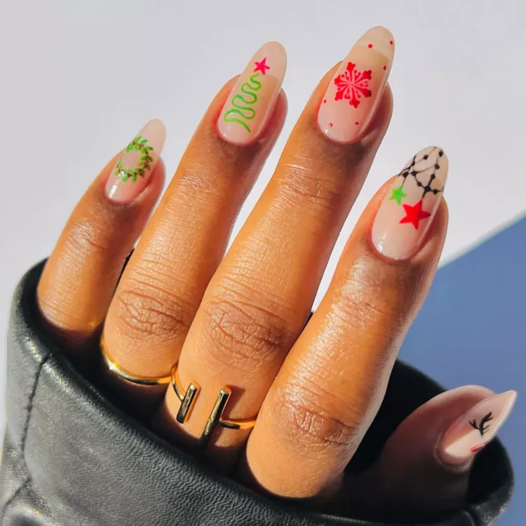 Celebrate in Style: 20 Christmas Nail Ideas for a Chic and Merry Manicure