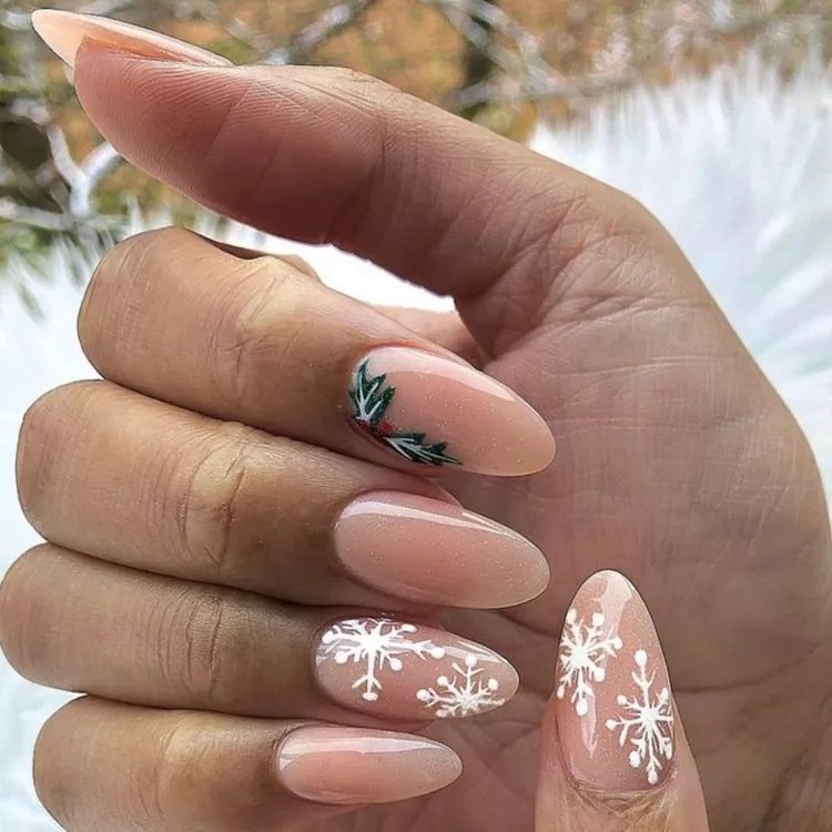 Celebrate in Style: 20 Christmas Nail Ideas for a Chic and Merry Manicure
