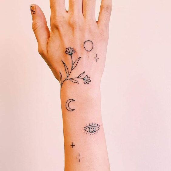 25 Tiny Hand Tattoo Ideas for Women That Are Trending in 2024
