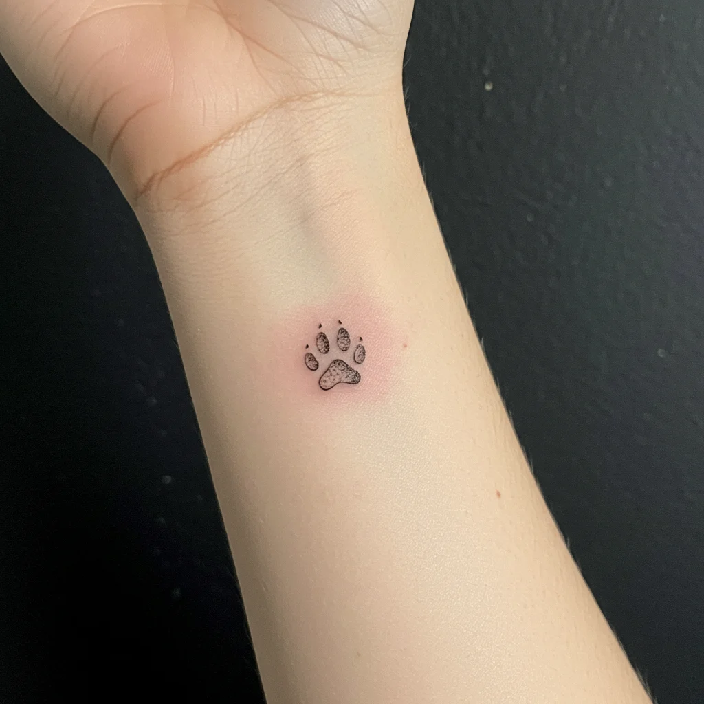 Animal Paw Tattoo