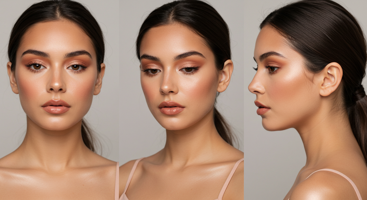 Soft Date Night Glam - Party makeup for oily skin