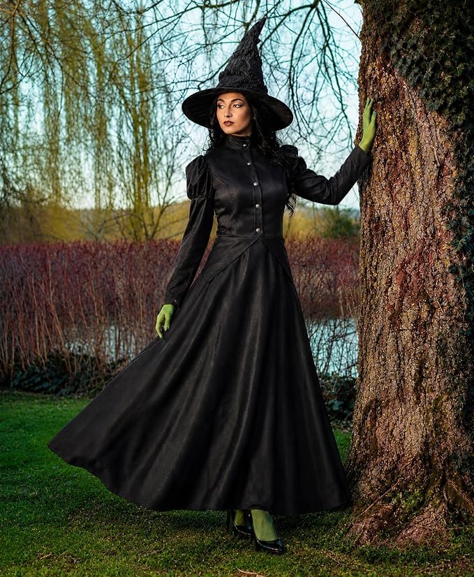 4-Piece Witch Costume Set - 4