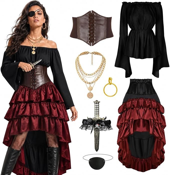 Renaissance Pirate Costume - 1