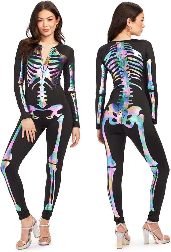 Sexy Skeleton Bodysuit - 1