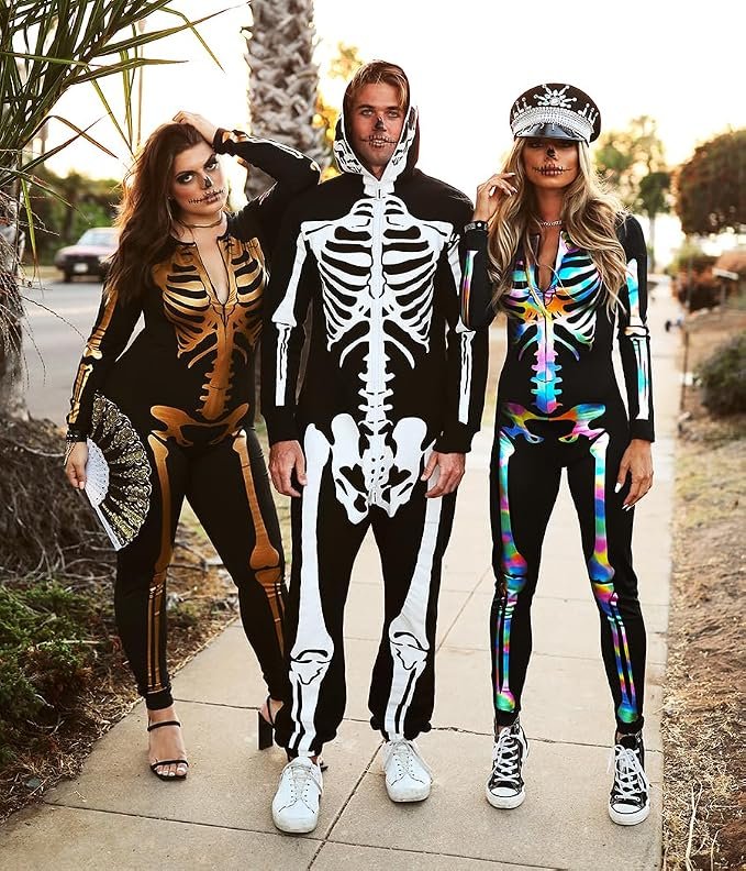Sexy Skeleton Bodysuit - 4