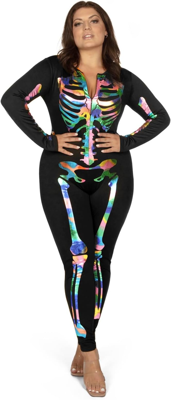 Sexy Skeleton Bodysuit - 5